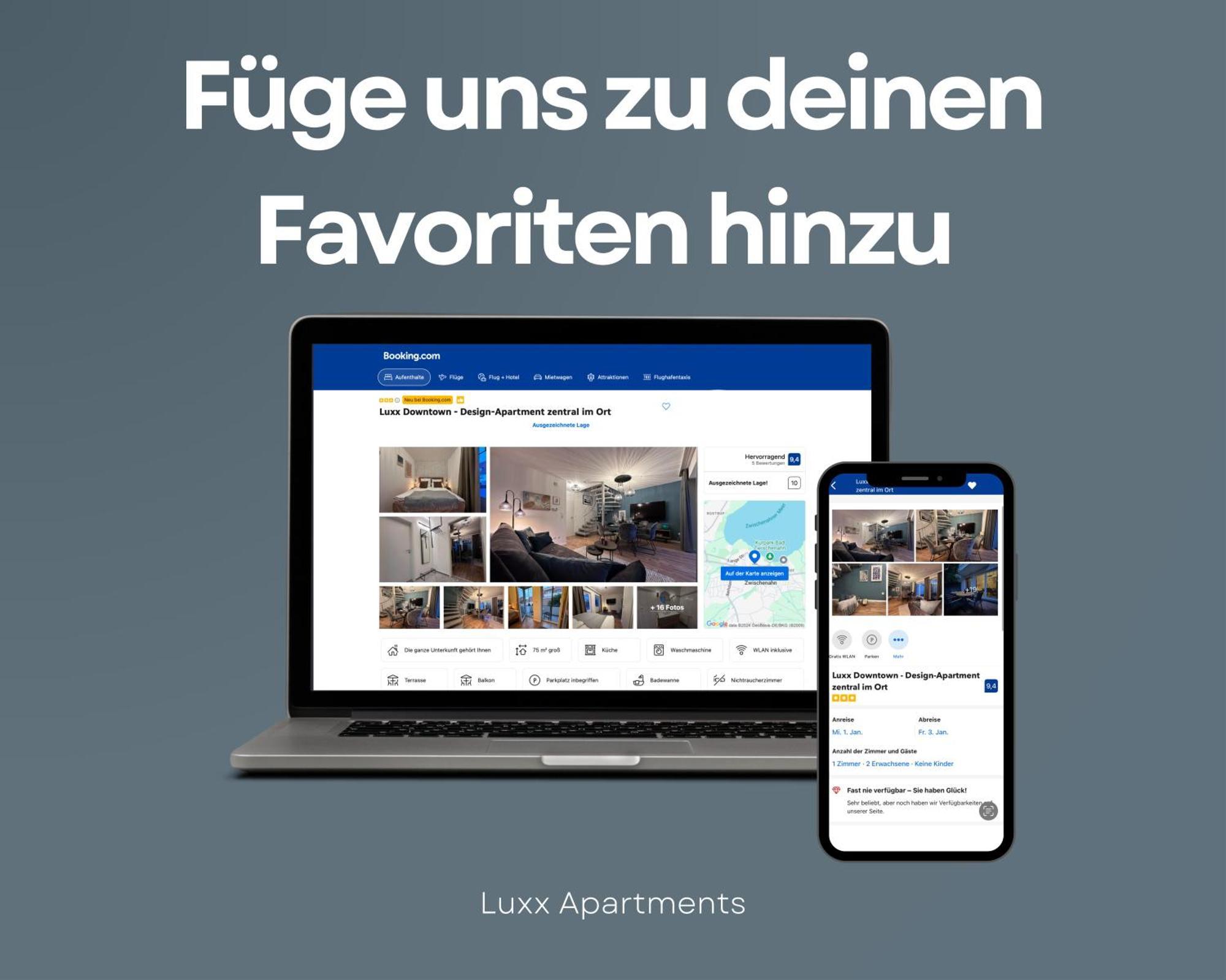 Luxx Downtown - Design-Apartment Zentral Im Ort Bad Zwischenahn Exterior foto